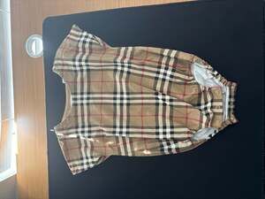 Burberry Baby 9M Vintage Check Cotton Romper Bodysuit